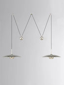 GobekUsa LED Pendant Lighting Lamp for Bedroom Dining Room Bedside, Adjustable Hanging Light Fixture