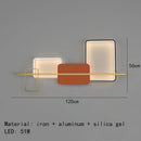 GobekUsa Art Deco LED Wall Lamp 70/120cm Metal Sconce for Bedroom Parlor Hotel