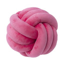 GobekUsa Knot Ball Short Plush Throw Pillow for Home Décor and Comfort