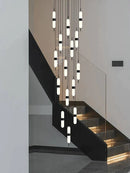 GobekUsa LED Staircase Chandelier Ceiling Living Room Lighting Decoration