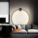 GobekUsa Gold Black Ring LED Wall Light Living Room Bedroom Lamp Seconce