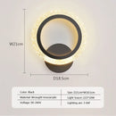 GobekUsa LED Metal Acrylic Wall Light for Modern Minimalist Decor