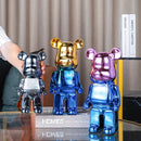 GobekUsa Bear TV Cabinet Sculpture Decor Piggy Bank, Home Decoration Art Statue