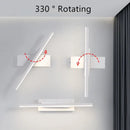 GobekUsa 360° Rotatable LED Wall Lamp | Aluminum Indoor Bedroom Light