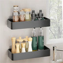 GobekUsa Black Aluminum Corner Bathroom Kitchen Storage Shelf