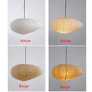 GobekUsa Japanese Rice Paper Pendant LED Lamp for Cozy Living and Dining Spaces