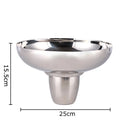 GobekUsa High-Legged Fruit Bowl Tray for Living Room Coffee Table & Snacks