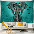GobekUsa Elephant Mandala Tapestry Tree of Life Wall Hanging Psychedelic Witchcraft Home Decor
