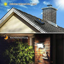 GobekUsa 160COB Solar Outdoor Wall Lights Motion Sensor Remote Control Garden Street