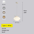GobekUsa Gold Crown Pendant Light: Luxe Cloud Hanging Lamp for Children's Bedroom and Living Room
