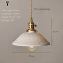 GobekUsa Japanese Ceramic Pendant Light Scandinavian Style Luxury Lamp