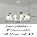 GobekUsa LED Chandelier Lights 8-12 Heads Indoor Lighting Fixture for Home Decor