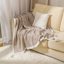GobekUsa Ethnic Geometry Knitted Blanket - Cozy Home Decor & Sofa Cover