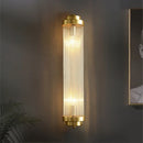 GobekUsa Crystal LED Wall Sconce: Luxury Nordic Glass Luminaire for Staircase & Bedroom