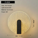 GobekUsa LED Wall Lamp 5W Modern Nordic Sconce Lights for Bedroom Living Room