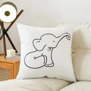 GobekUsa Fluffy Velvet Pillow Case Cushion Cover - Soft & Modern Room Decor