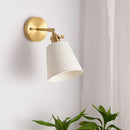 GobekUsa Ceramic LED Wall Sconce Light with Pull Chain Switch