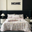 GobekUsa Cool Silk Summer Quilt Set with Sheets & Pillowcases