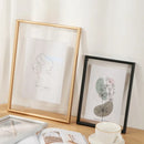 GobekUsa Clear Frame Modern Hangable Picture Frame Acrylic Home Decor