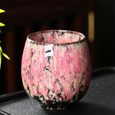 GobekUsa Chinese Kiln Ceramic Coffee Cup Set, 250ml, Elegant Kung Fu Teacup Pottery Handmade