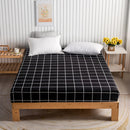 GobekUsa Geometric Figure Sheet Set with 2 Pillowcases for Bedroom All Seasons