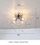 GobekUsa Dandelion Chandelier LED Pendant Lamp for Dining Room, Bedroom, Shops