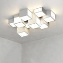 GobekUsa LED Chandelier Light Remote Dimming Pendant Minimalist Indoor Lighting