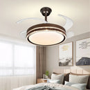 GobekUsa LED Bladeless Ceiling Fan Chandelier for Modern Smart Home Decor