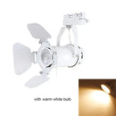 GobekUsa 4-Light Industrial Track Spotlight for Mall Exhibition Office LED Lighting