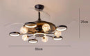 GobekUsa Kids Bedroom Ceiling Fan with Remote Control & LED Light