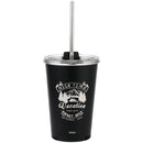 GobekUsa Bubble Tea Party Cup Set with Lid and Straw, Reusable Sippy Drinkware