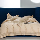 1400TC Egyptian Cotton GobekUsa Bedding Set with Wide Edge Embroidery & Hollow Out Design