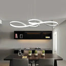 GobekUsa Gold LED Chandelier: Modern Nordic Hanging Lamp for Dining Room, Kitchen, Bar, Office