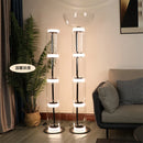 GobekUsa Heavy Glass LED Floor Lamp: Modern Nordic Light for Living Room and Bedroom