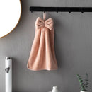 GobekUsa Coral Velvet Soft Hand Towels Super Absorbent for Kitchen Bathroom Home Hair