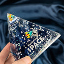 GobekUsa Astronaut Drift Keychain: Creative Liquid Hourglass Stress Relief Toy & Home Decor