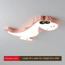 GobekUsa Dinosaur LED Ceiling Lamp for Kids Room, Warm & Romantic Bedroom Light