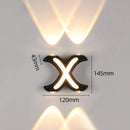 GobekUsa IP65 LED Wall Lamp for Indoor/Outdoor Waterproof Garden Lighting