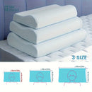 GobekUsa Cooling Memory Foam Contour Pillow for Cervical Support