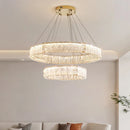 GobekUsa Crystal Living Room Chandelier Modern Simple Atmosphere Zhongshan Lamps