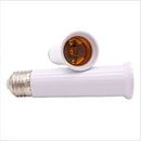 GobekUsa E27 to E27 Socket Extender Medium Base Lamp Adapter