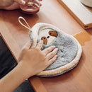 GobekUsa Cartoon Sloth Hand Towels: Soft, Absorbent, Quick Drying & Hanging Design for Kids