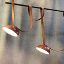 GobekUsa Leather Pendant Light: Modern Nordic DIY Chandelier for Home and Office Decor