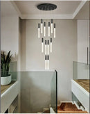 GobekUsa LED Chandelier: Modern Staircase & Kitchen Pendant Light for Home Decoration
