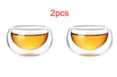 GobekUsa Glass Tea Pot Set with Infuser - Heat-Resistant Teapot & Fair Cup - Puer Tea Brewing Kit
