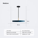 GobekUsa LED Pendant Light: Iron, Black, White, Blue, Dining, Bedroom, Living, Study, Indoor.