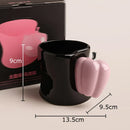GobekUsa Chili Handle Cup & Saucer Porcelain Coffee Mug Tea Teacup Juice Cup