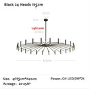 GobekUsa LED Ceiling Chandelier Nordic Living Dining Room Bedroom Lighting Fixture