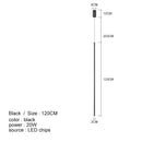 GobekUsa LED Line Chandelier: Nordic Creative Lighting for Living Room & Bedroom