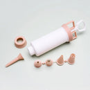 GobekUsa Cake Cream Decorating Gun Set: DIY Pastry Nozzles & Flower Piece for Muffins